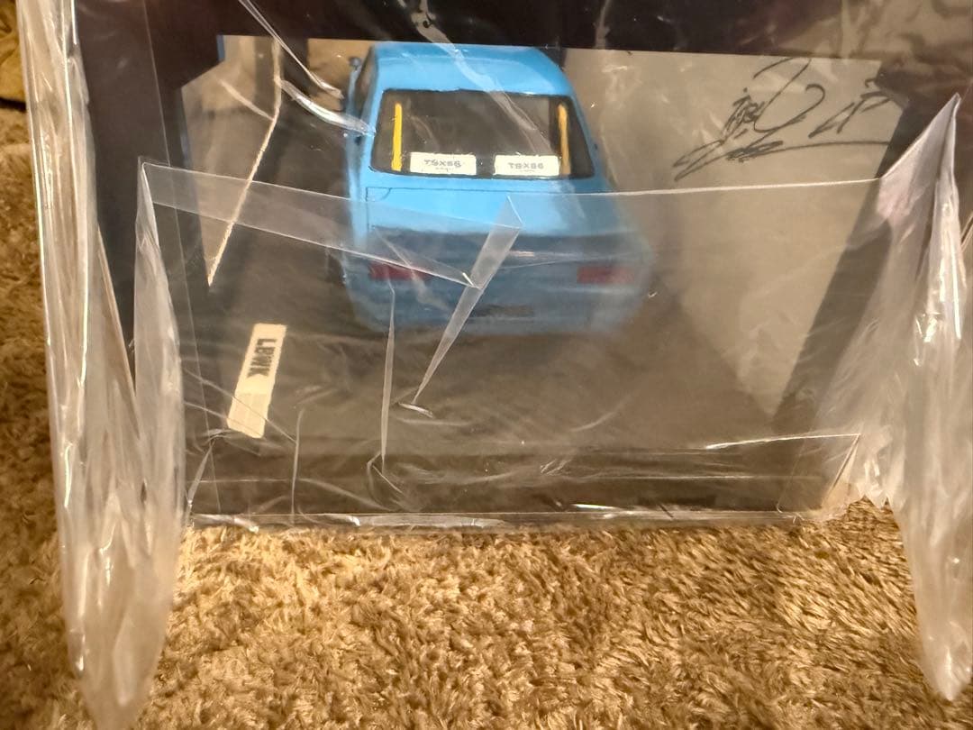 イグニッションモデル　LBWK KPGC10 青 ミニカー 限定版 1/18