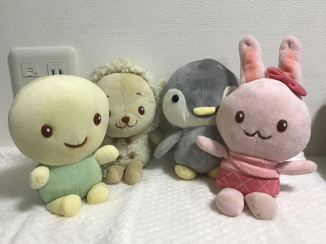 マザーガーデンしろたん かめたん・ぺんた・うさもも・もこた 4体セット