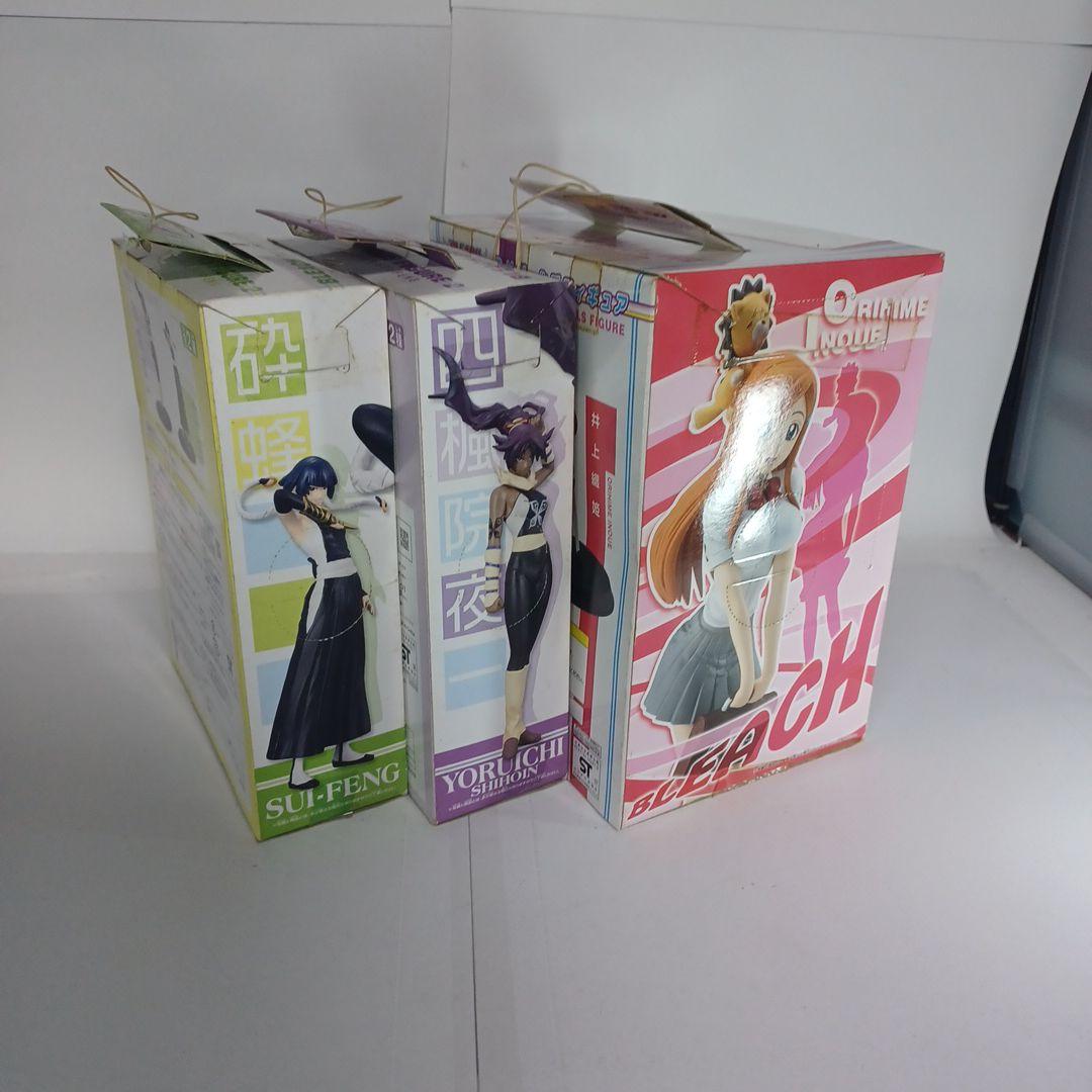 BLEACH ブリーチ　ガールズ　ポージング 砕蜂　夜一　松本乱菊　フィギュア