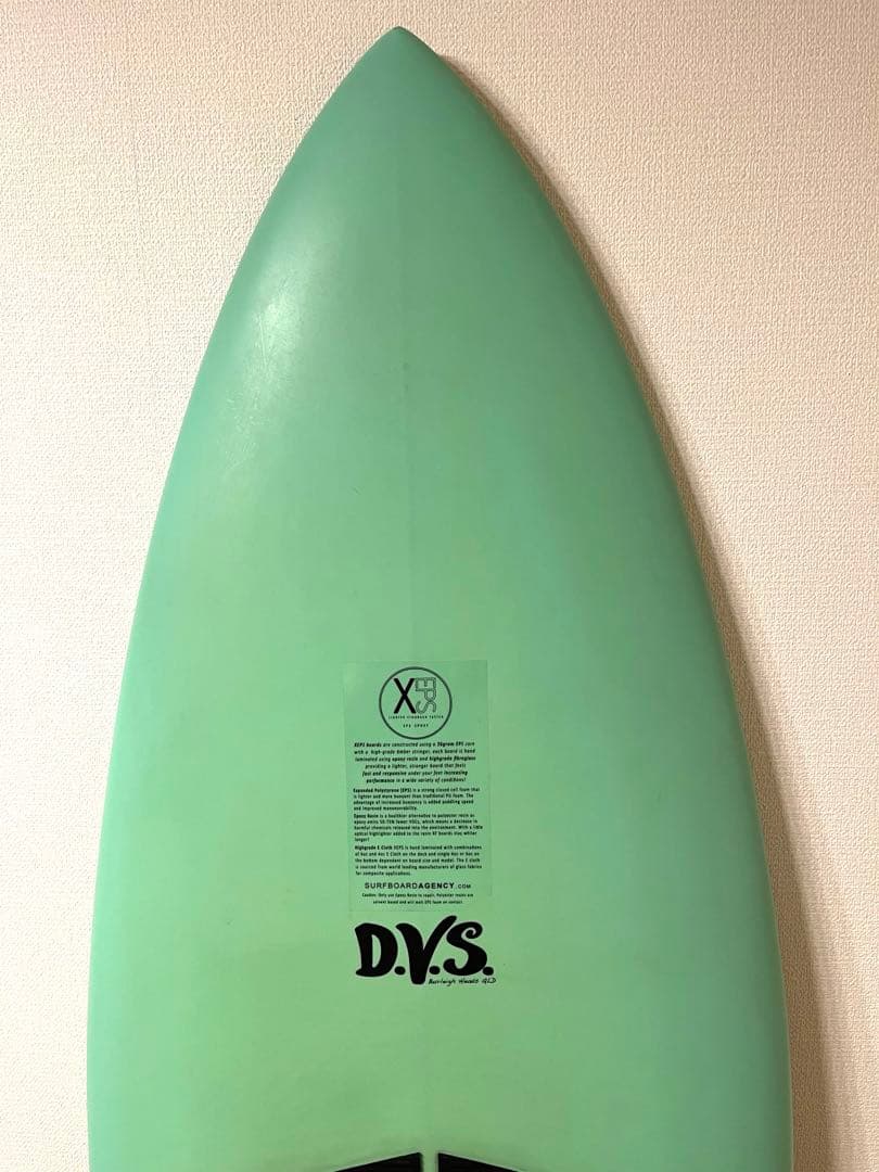 DVS フィッシュサーフ ボード 6'2 美品　EPS