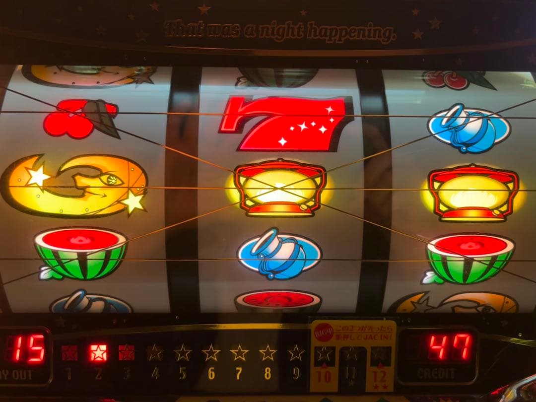 パチスロ　ナイツ4号機　実機　山佐　不要機付き