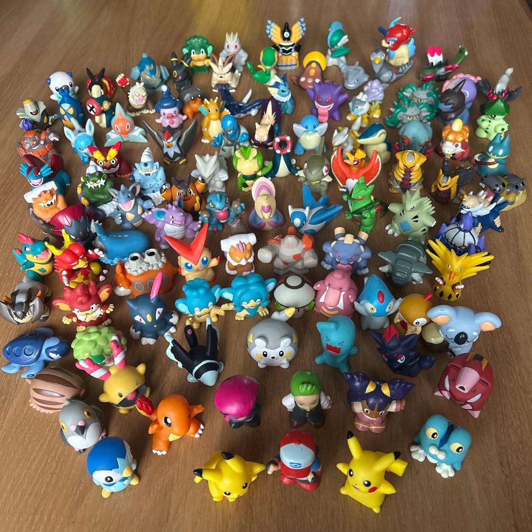 ポケットモンスター ポケモン フィギュア 指人形 まとめ売り 107個＋8個
