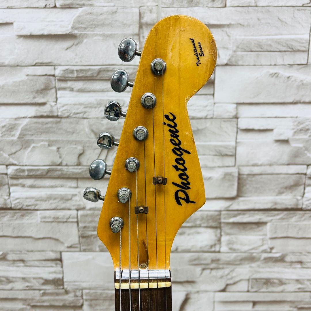 PhotoGenic st スケルトンブルー アクリルエレキギター