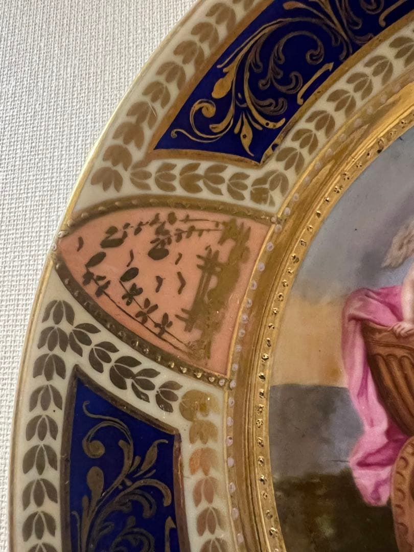 古典的神話の装飾皿