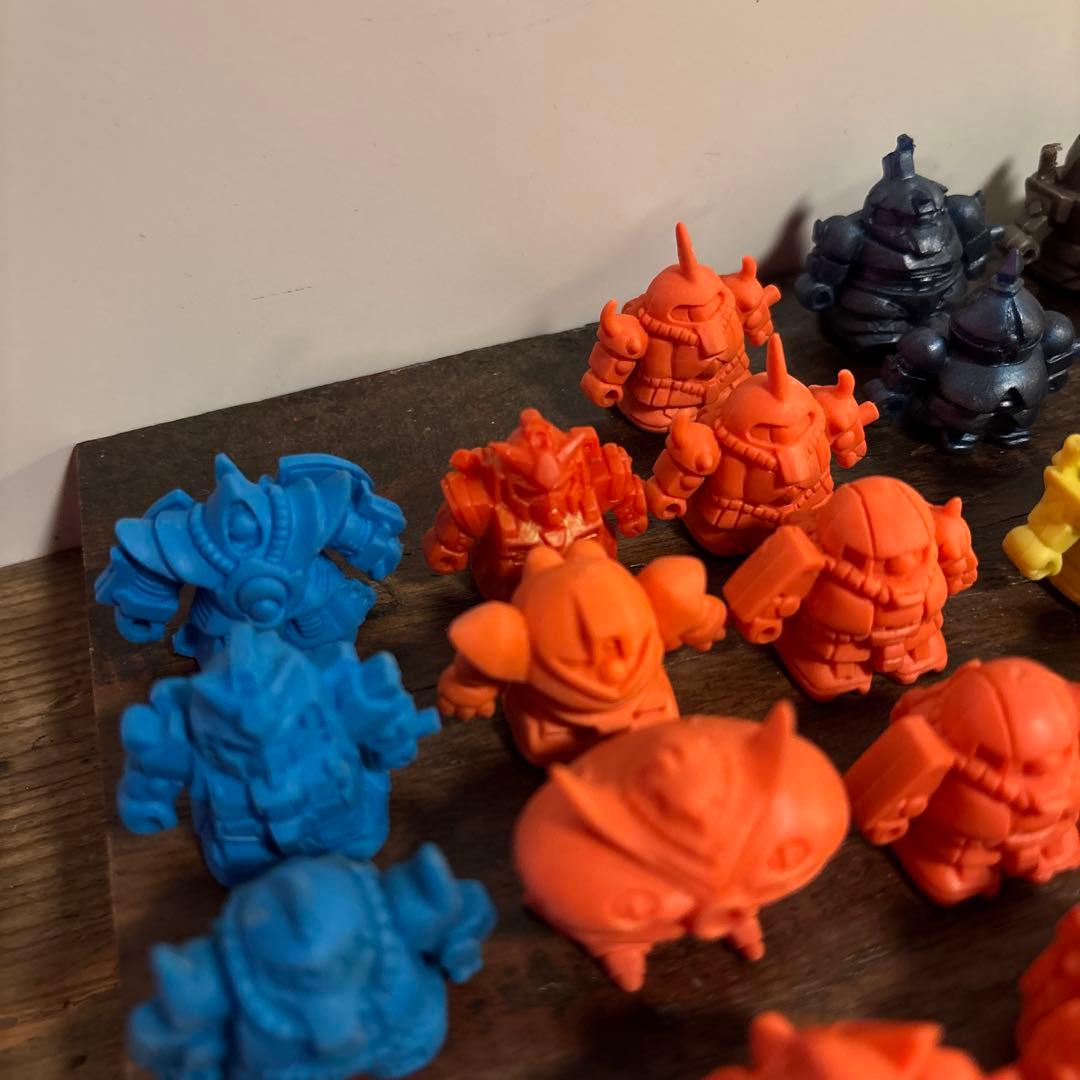 【まとめ売り】ガン消し ガンダム 昭和 レトロ ガチャ レア 初期 パーツ