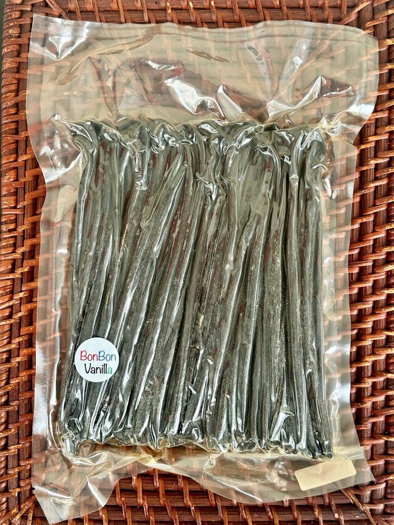 台湾産オーガニックバニラビーンズ Aグレード480gパック