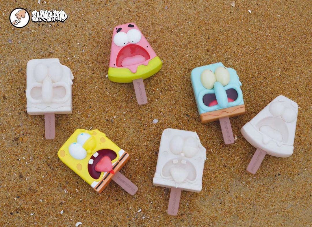 アイス三銃士　アイスキャンディー　バー　可愛い　おもちゃ　フィギュア　海外限定