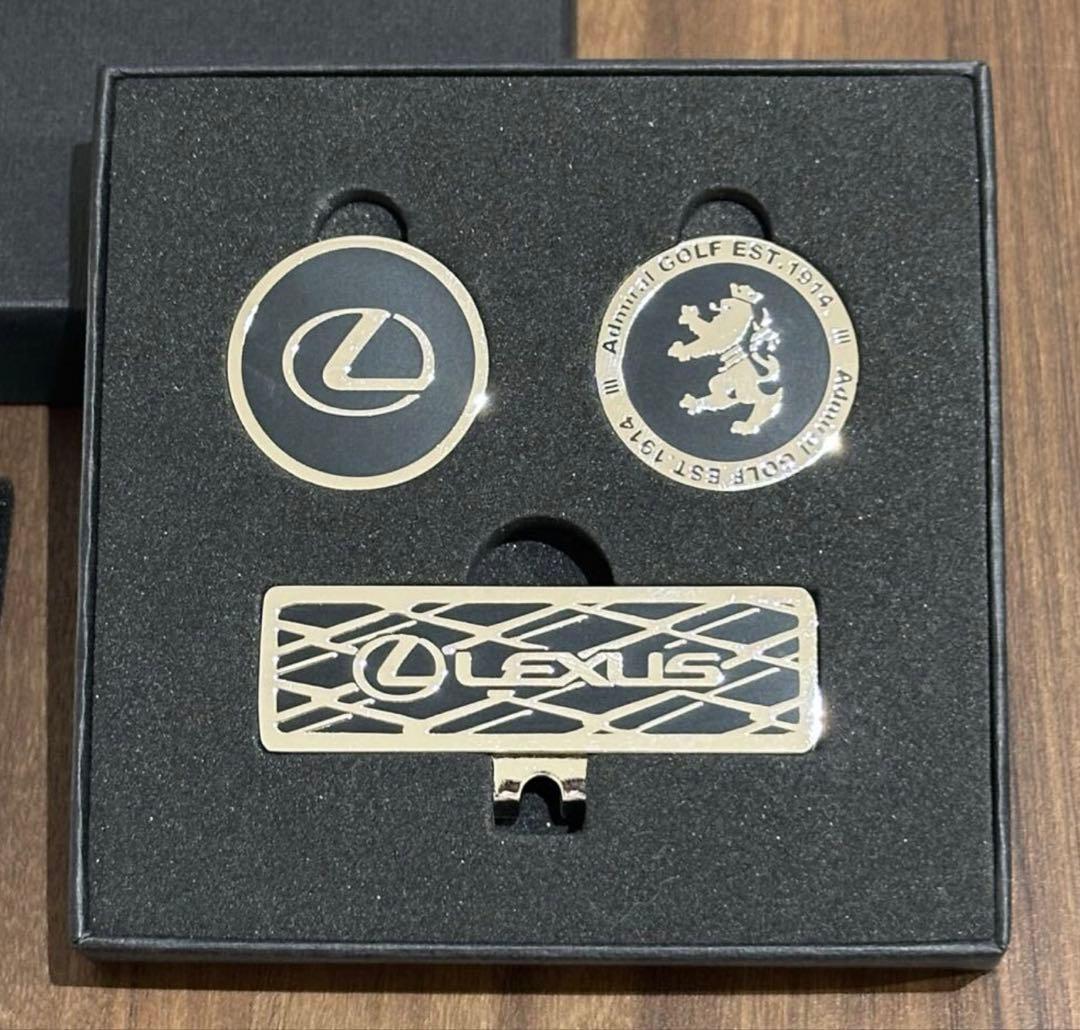 レクサス LEXUS ✕ Admiral ボールマーカーセット（ランパント）