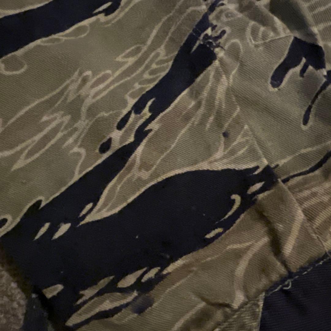 60年代　ベトナム戦　タイガーカモ　タイガーストライプカモ　ジャケット