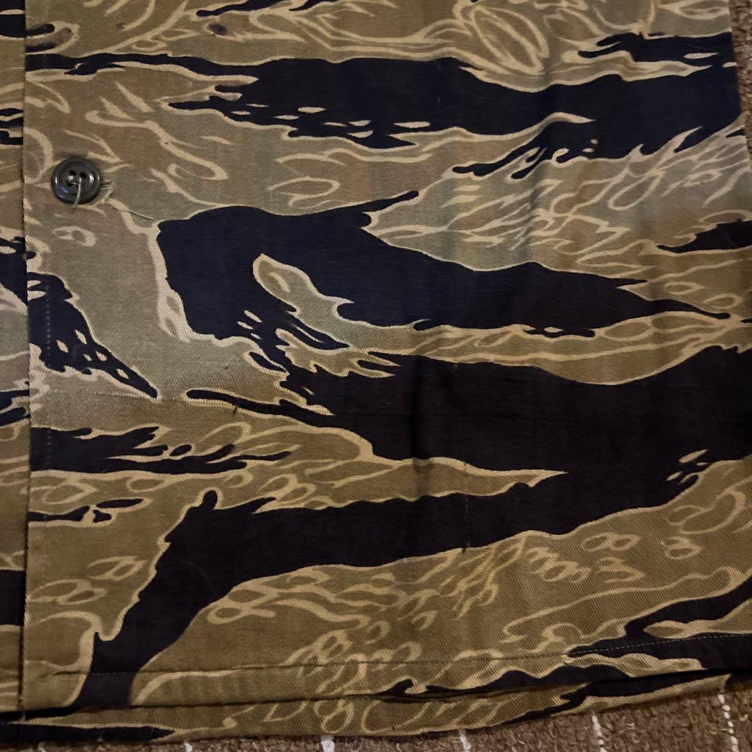 60年代　ベトナム戦　タイガーカモ　タイガーストライプカモ　ジャケット