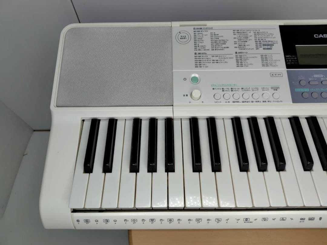 CASIO 光ナビゲーションキーボード「LK-512」電子ピアノ M2808