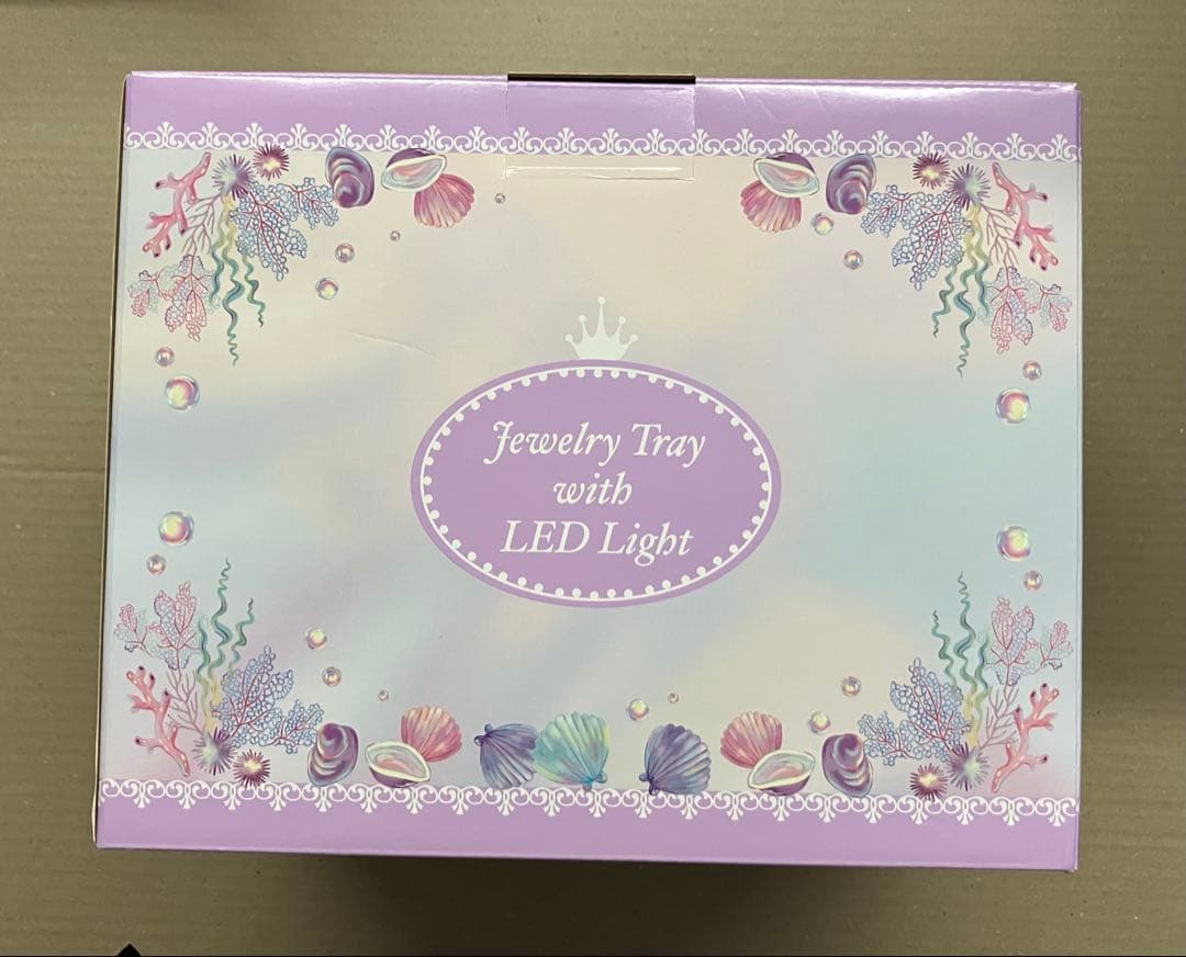 新品　ディズニー　ヤングオイスター　アクセサリートレイ　LEDライト　カキちゃん