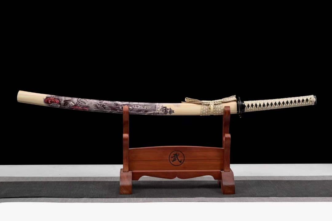 【黒龍武士】武具　刀装具　日本刀　模造刀 居合刀