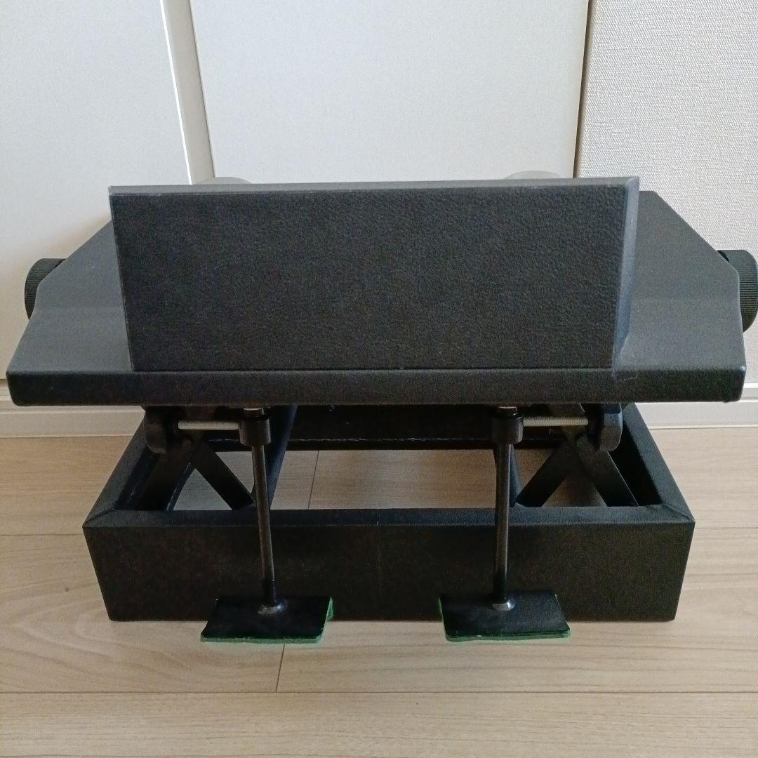 吉澤(PEACOCK)　ピアノ補助ペダル　AX-100　銀ペダル　黒　取説付