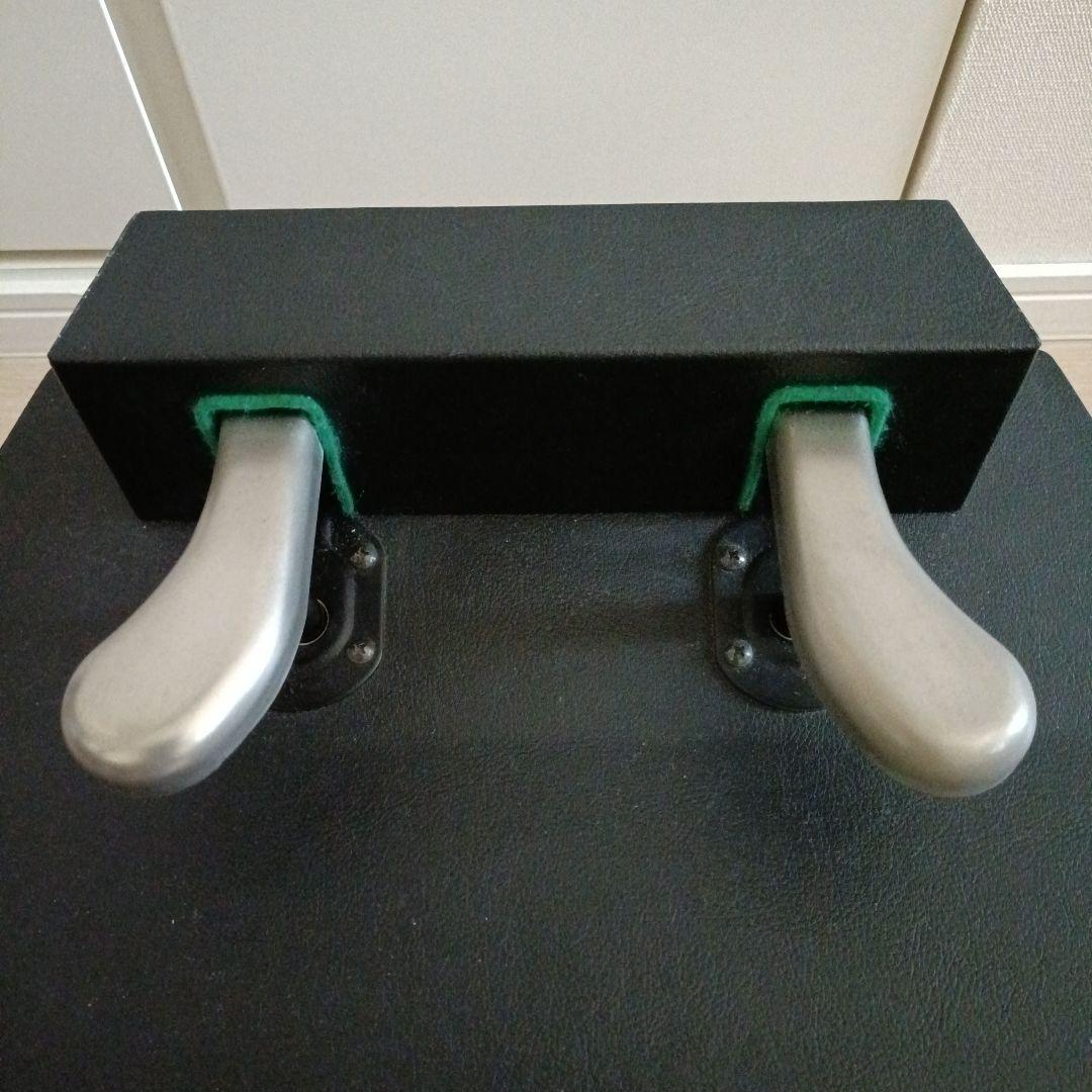 吉澤(PEACOCK)　ピアノ補助ペダル　AX-100　銀ペダル　黒　取説付