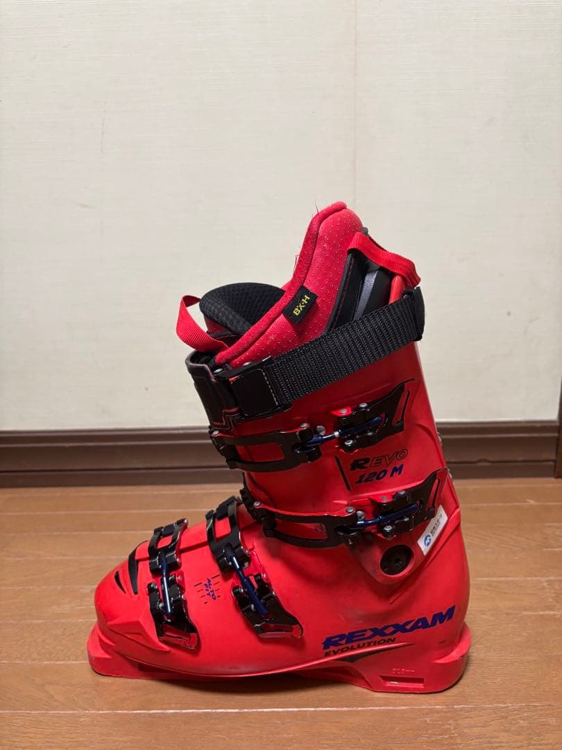 REXXAM R20H 120 アルペンスキー ブーツ レッド