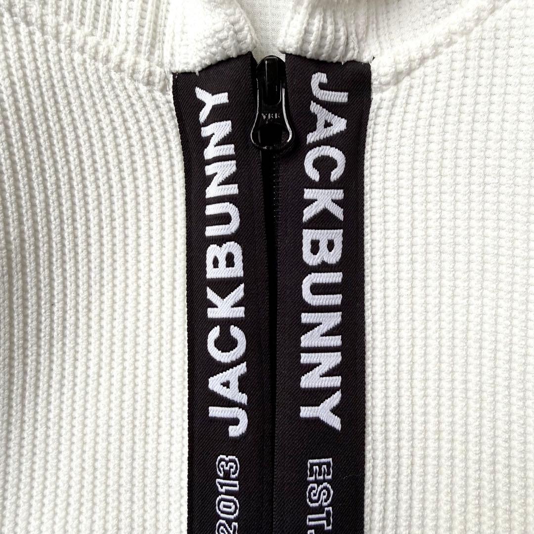 美品 ジャックバニー クォーターゲージ ジップブルゾン パーカー 0 2024年