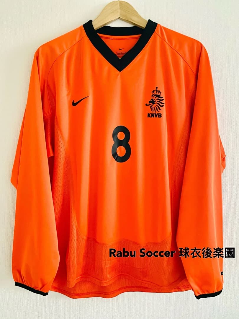 オランダ代表 00/01 ホーム ユニフォーム #8 デイビッド 長袖