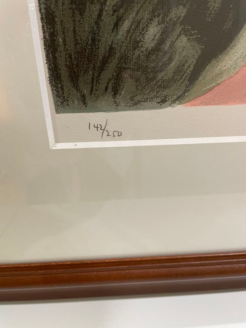 マリーローランサン　リトグラフ