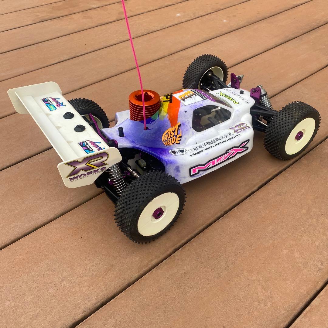 無限精機 MBX4R 1/8 4WD R＆B付エンジンバギー