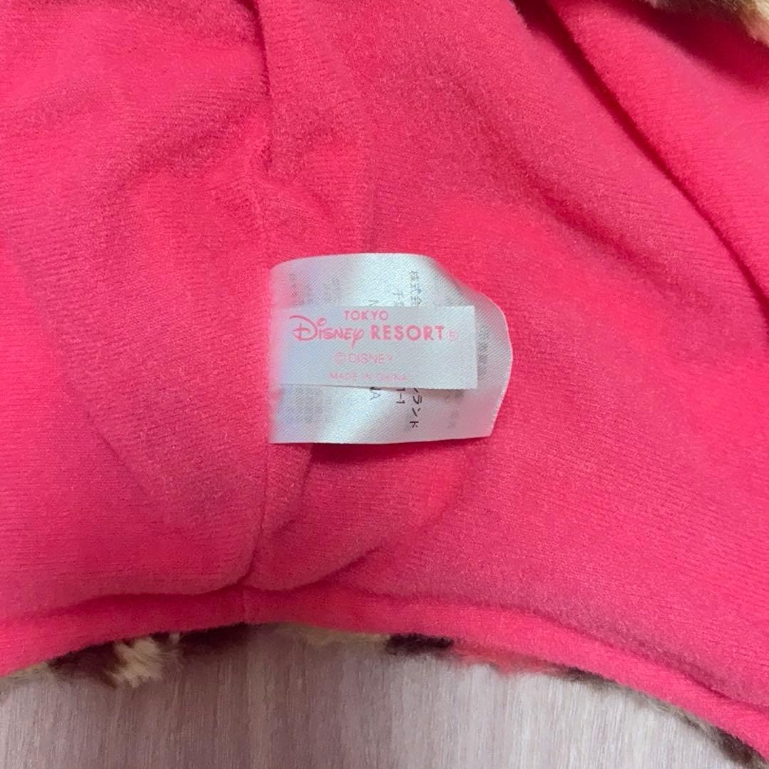 東京ディズニーリゾート ファンキャップマフラー ミニー ヒョウ柄