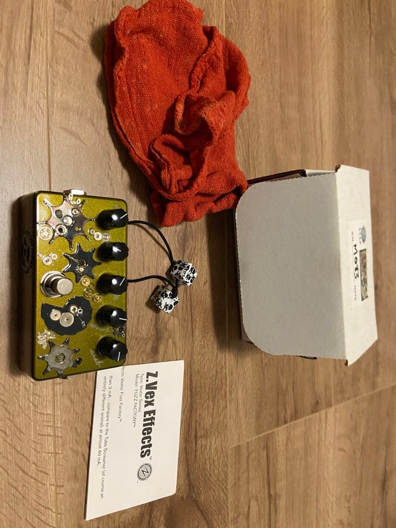 zvex fuzz factory one of one 世界に一台