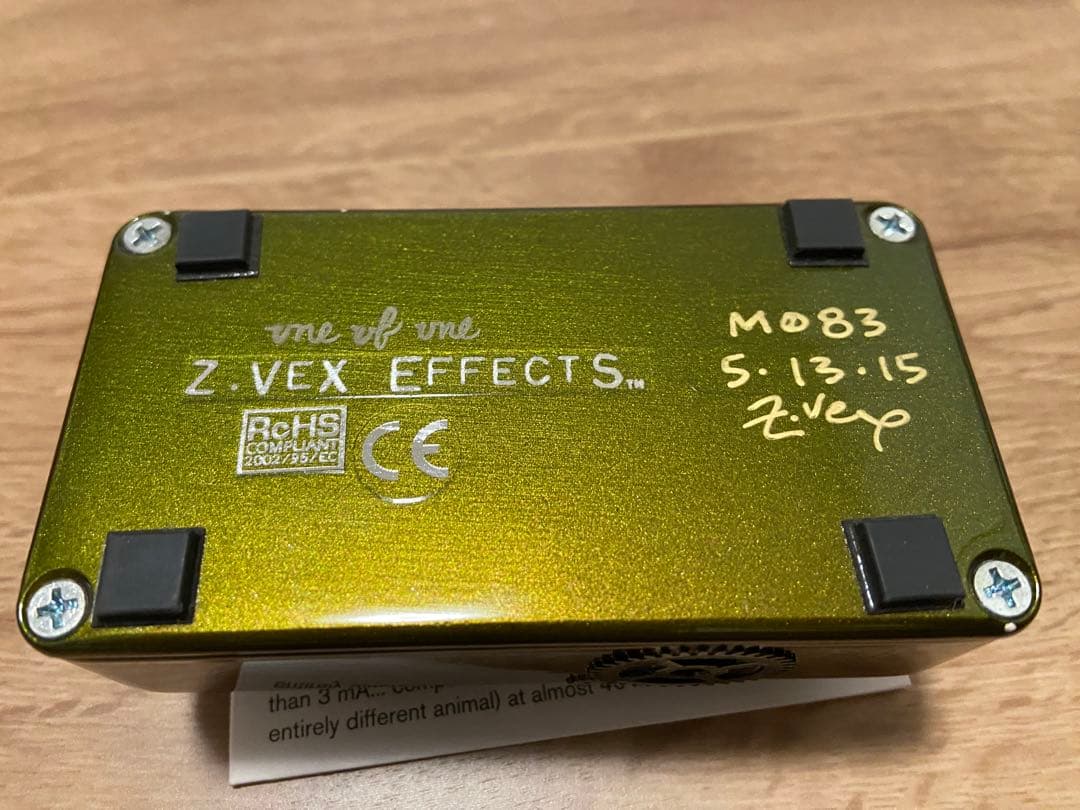 zvex fuzz factory one of one 世界に一台