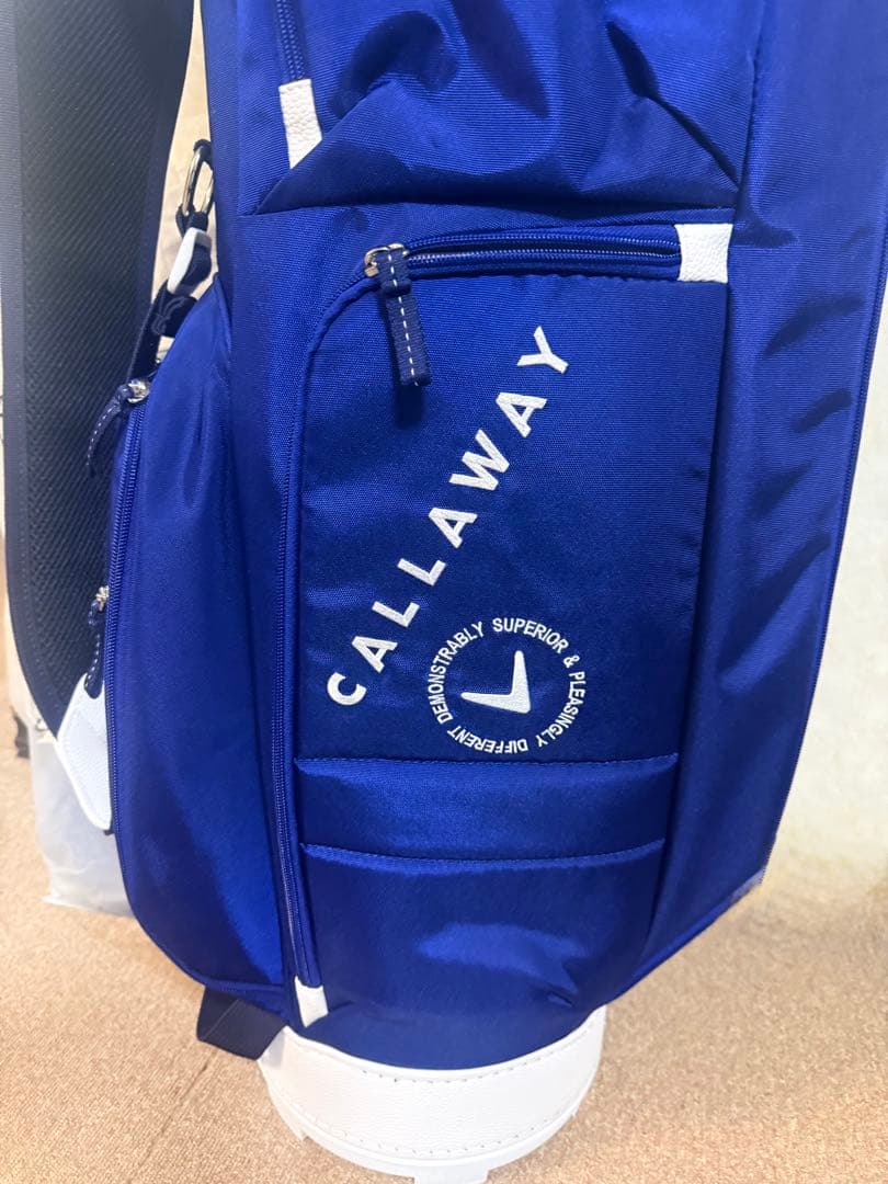 CALLAWAY ネイビー キャディバッグ★現行モデル