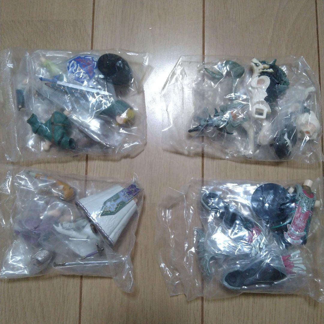 SRゼルダの伝説　トワイライトプリンセス　フィギュア　全４種類　新品