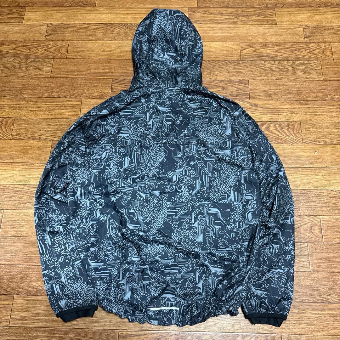 ナイキ　ランニング　NIKE running デジタル迷彩　ナイロンジャケット