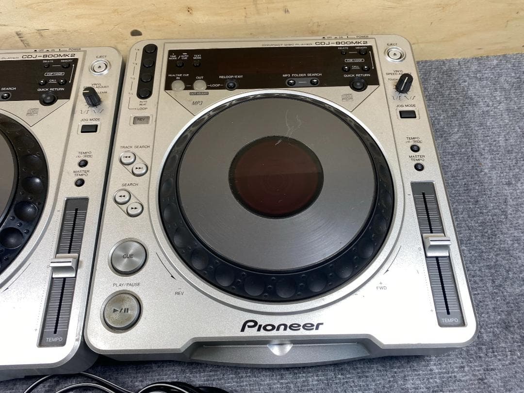 082 pioneer CDJ-800mk2 2台セット