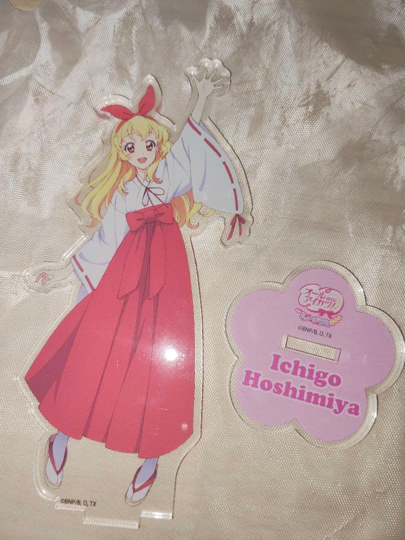 オールアイカツ！ミュージアム　星宮いちご　巫女　アクリルスタンド