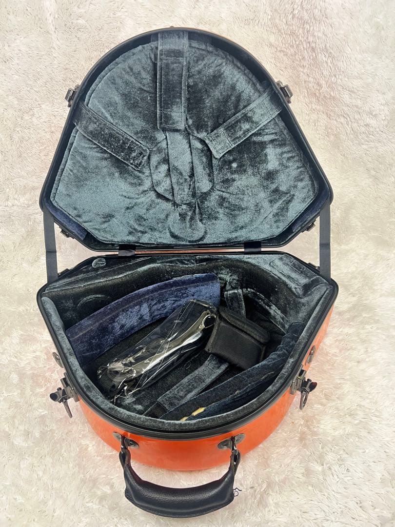 CC Shiny Case フレンチホルン用 ハードケース 管楽器 ベルカット