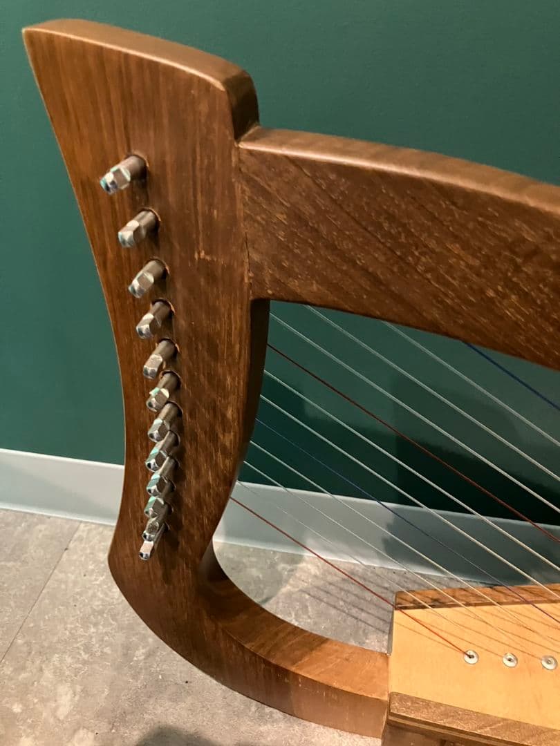 【ベビーハープ　12弦】アンティーク