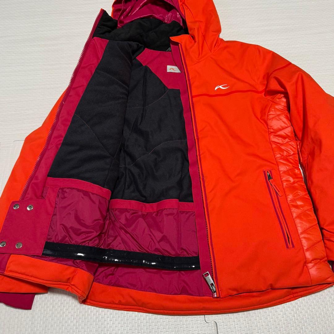 チュース　KJUS キッズ　ウェア　ジャケット　オレンジ　ピンク　152