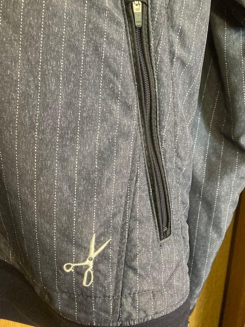 【キャロウェイ】レッドレーベルVネックブルゾン　2way 3Lサイズ　中綿　刺繍