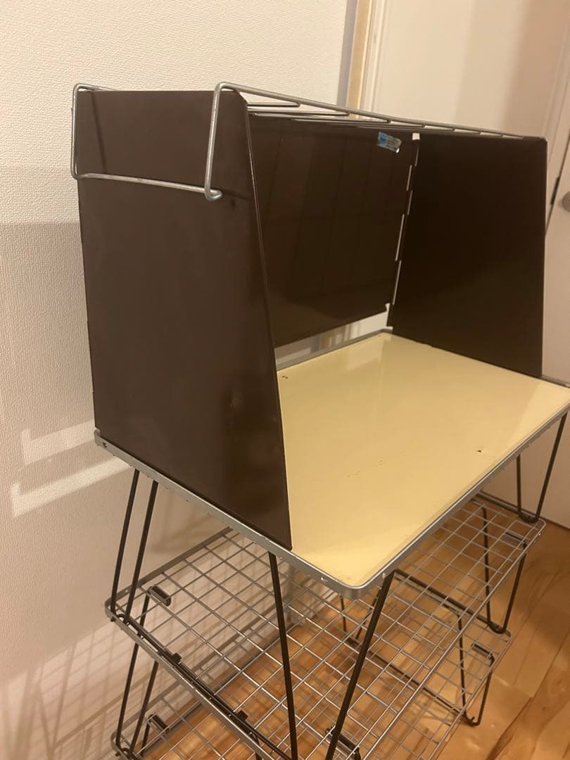 希少カラー hago キッチン キャンプ ビンテージ テント ブラウン