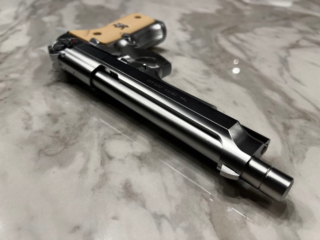 “9mm SWORD CUTLASS” ガスガン KSC