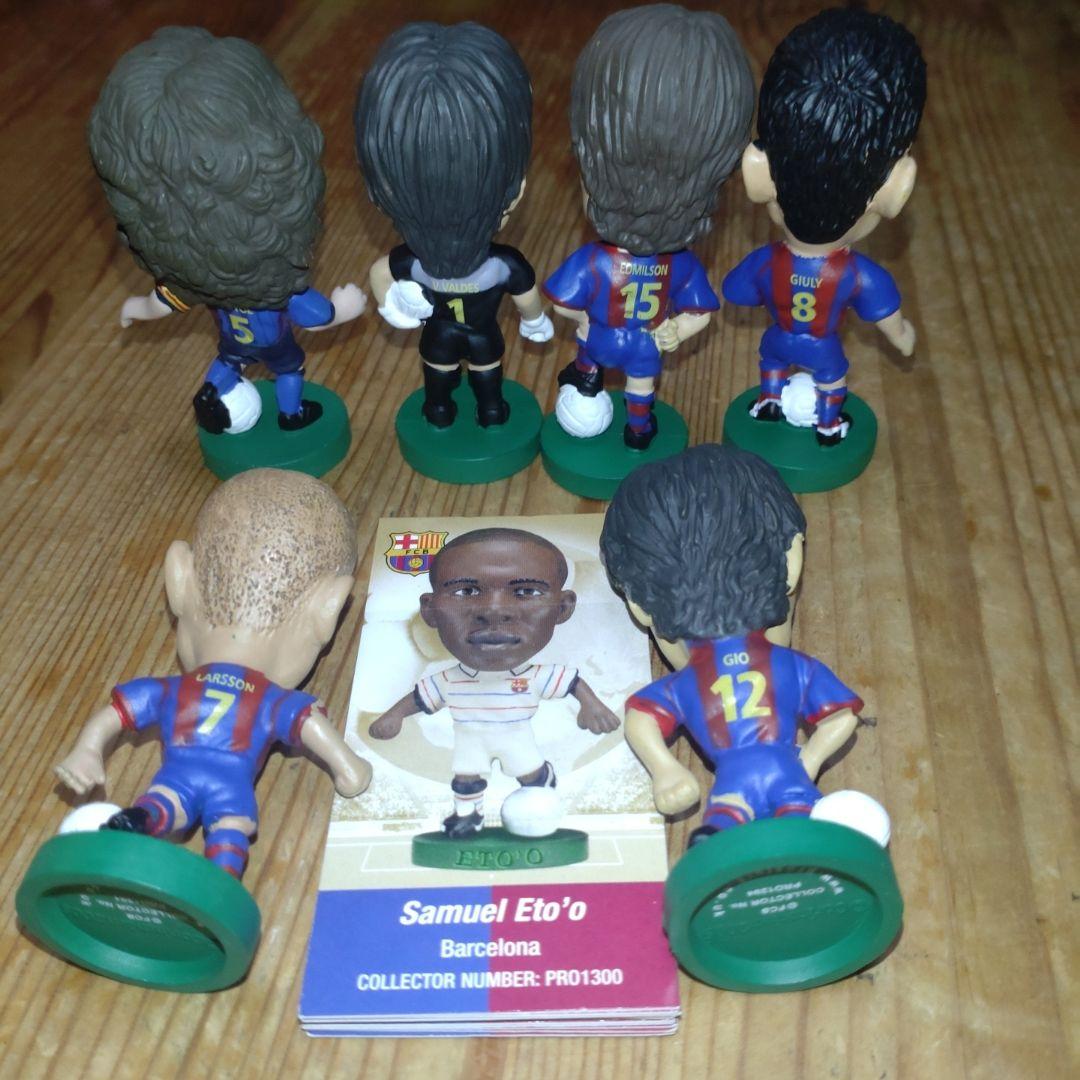 【レア】FCバルセロナ スペインリーグ04-05優勝記念12体セット