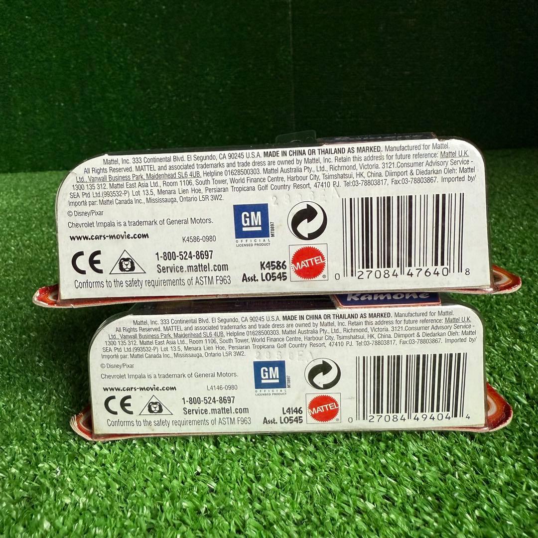 a 139-3】未開封品/マテル/カーズ/ミニカー/ダイキャストカー/計5種類