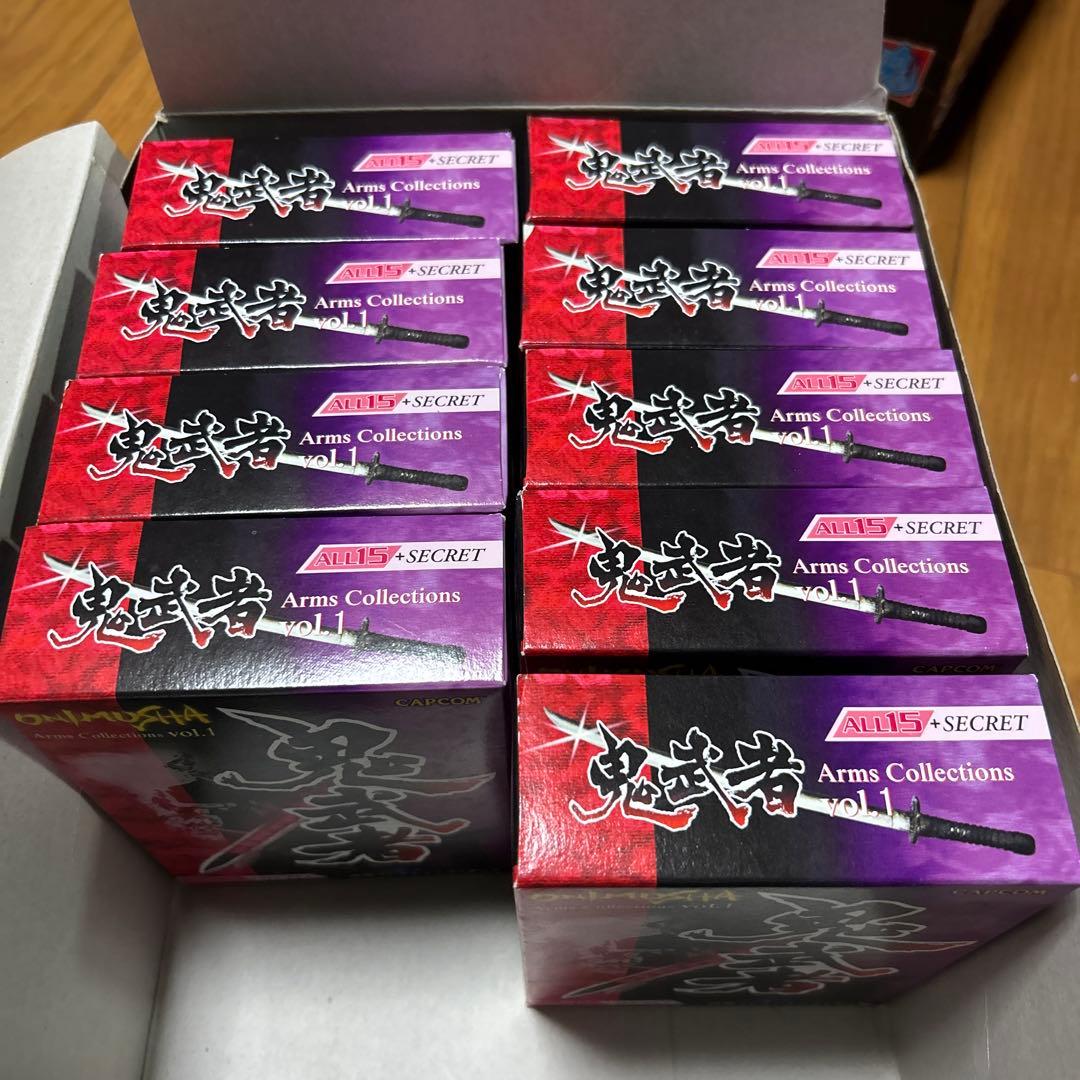 開封済み　鬼武者 アームズコレクションモデル　9個セット