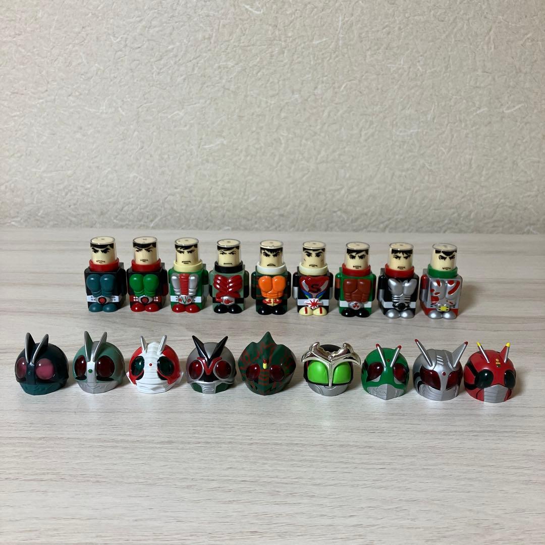 イレイザーヘッド 仮面ライダー 9種セット 消しゴム