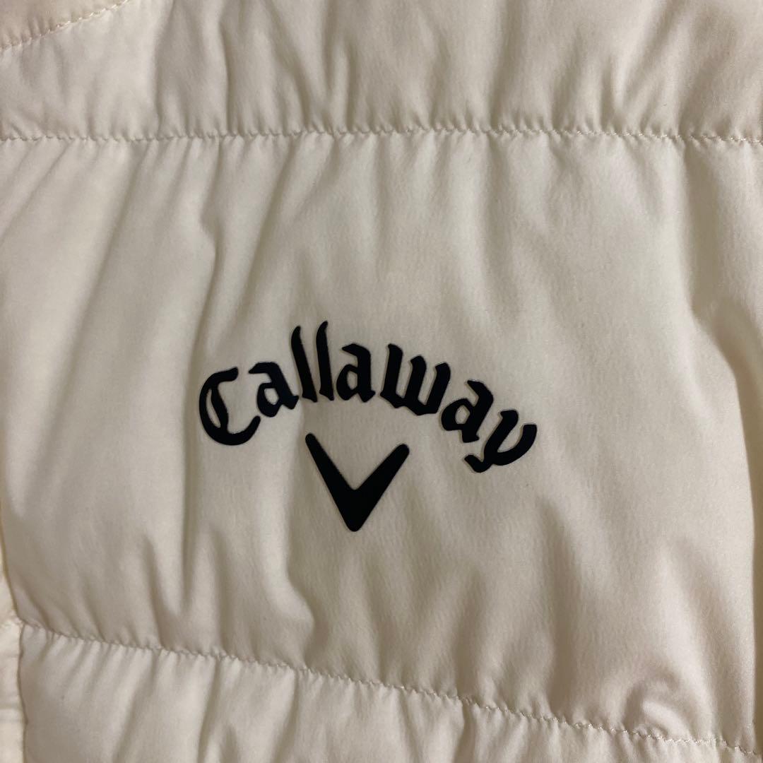 正規品　定価20,900 キャロウェイ　ライトダウン　撥水ブルゾン　ホワイト系