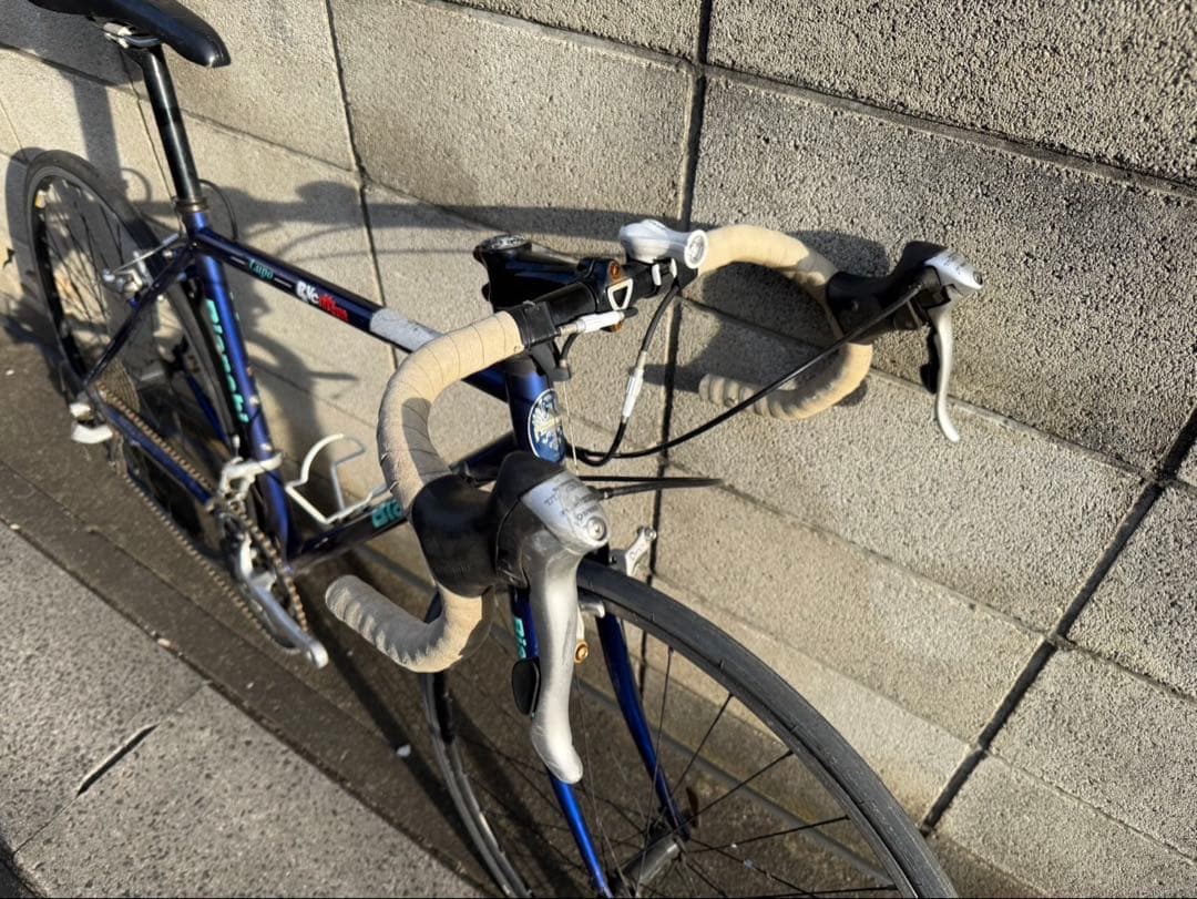 Bianchi Lupo ロードバイク　クロモリ　送料無料　ティアグラ　フレーム