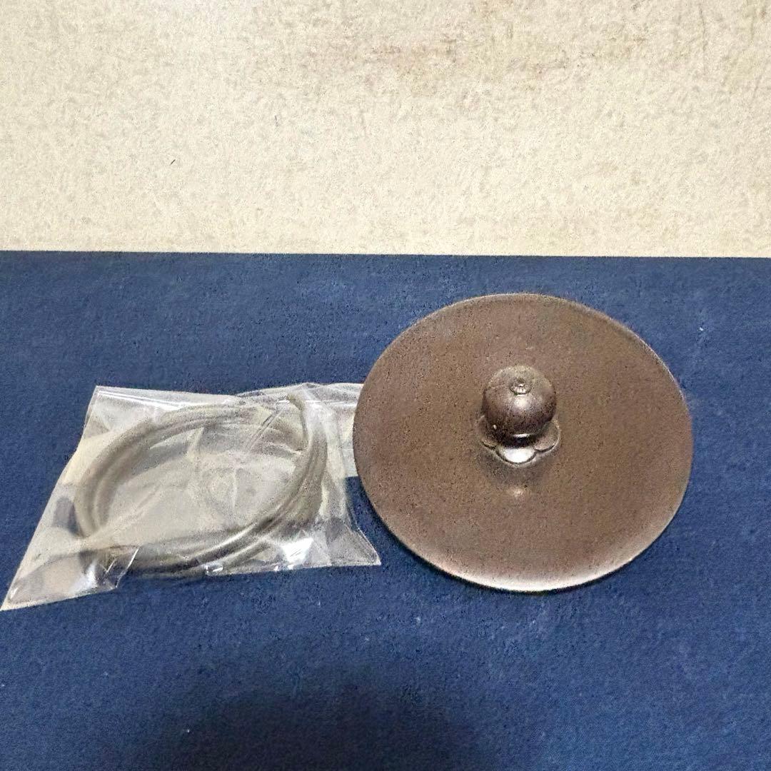 人間国宝 敬典造 風炉 茶釜 電熱器 唐銅朝鮮風炉 野々田電熱器 敷板 底瓦