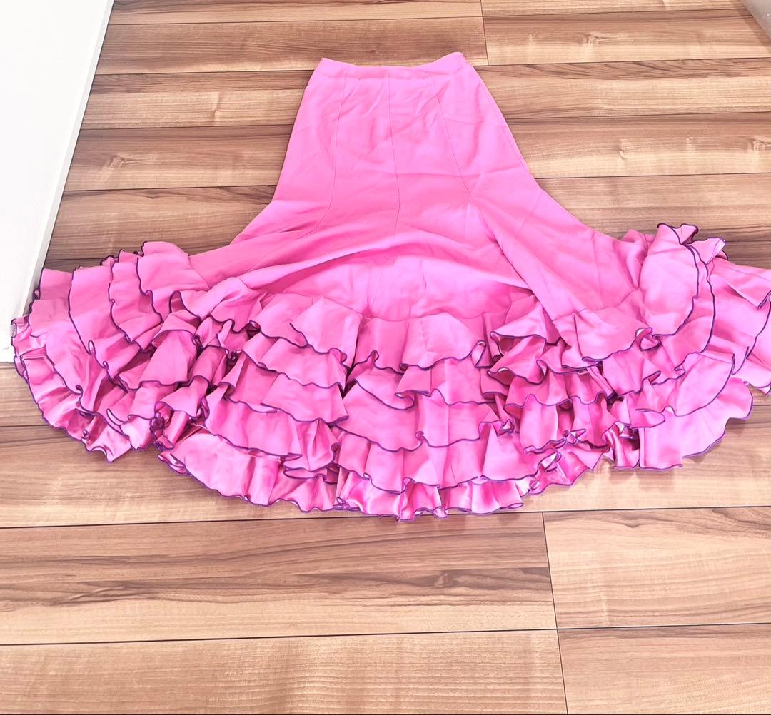 ソニアジョーンズ　フラメンコ衣装　トップスソニアサイズ③ スカートM