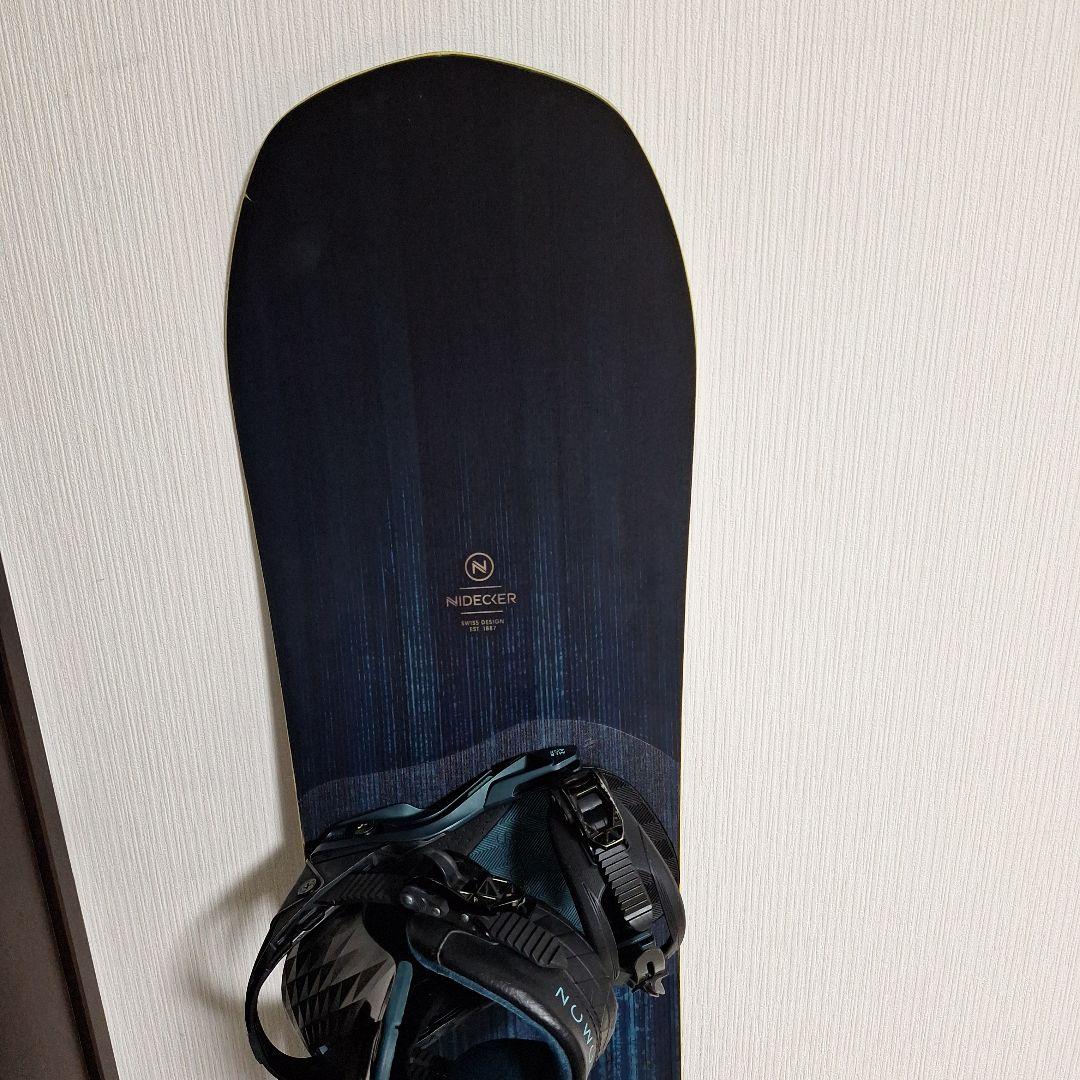 スノーボードセット　ナイデッカースコア149 サロモンミラージュS-M サイズ