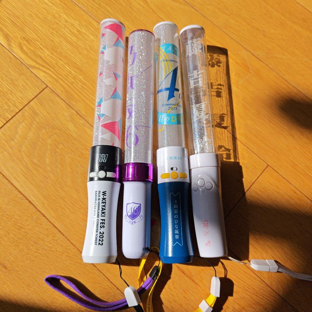 乃木坂46、欅坂46、日向坂46グッズいろいろ