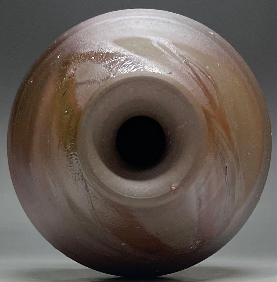 人間国宝　藤原雄　備前徳利　共箱　共布　栞　yy84