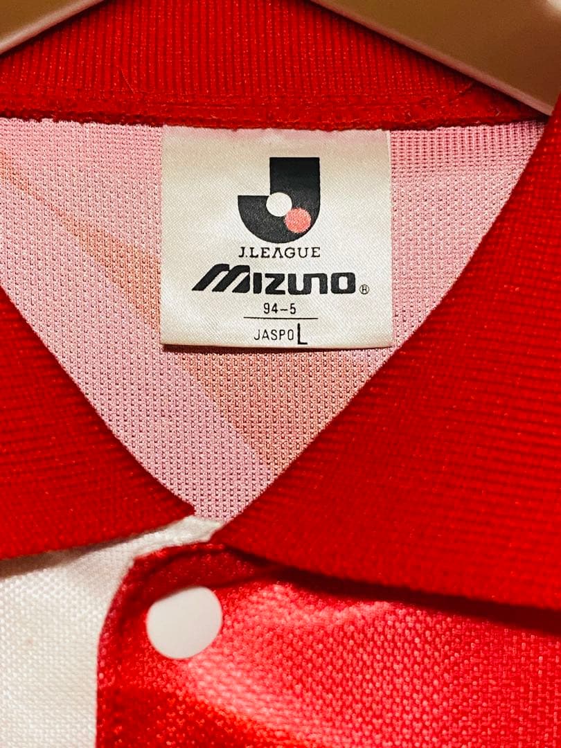 1993浦和レッズユニフォーム　Lサイズ　　ミズノ　半袖　古着